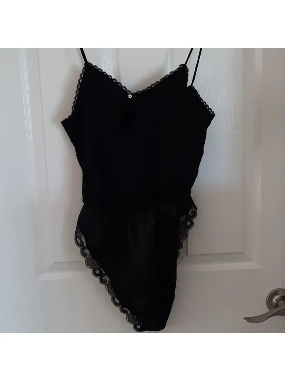 California Dynasty 1 piece black lingerie - Picture 2 of 16